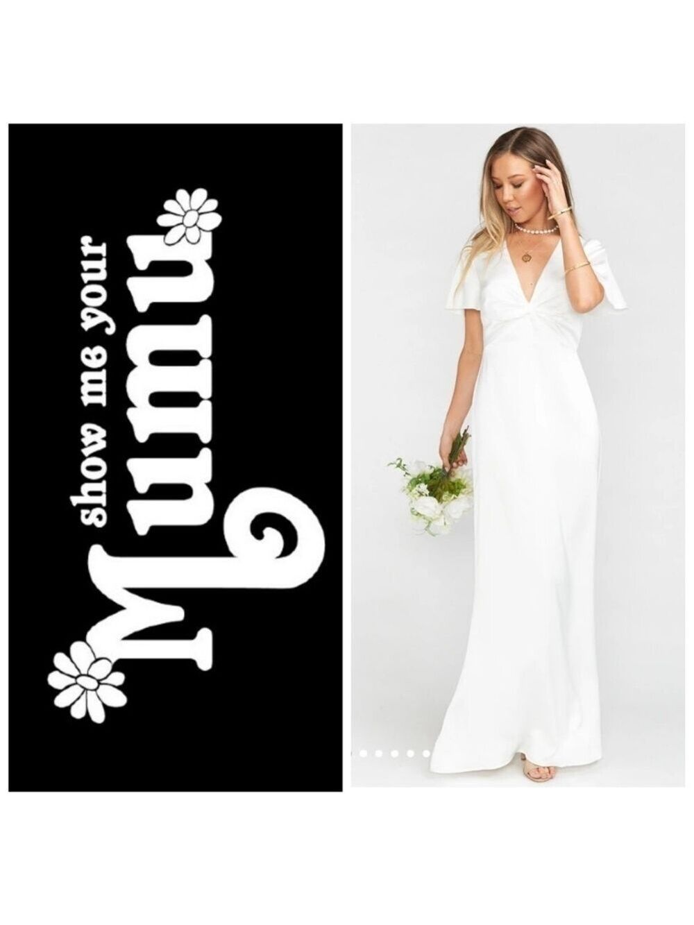 Show Me Your Mumu Rome Twist Gown Sz XL